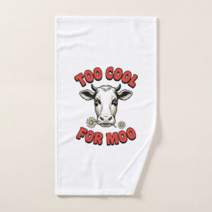 Trop Cool Pour Moo Vache Drôle Design de Chemise V
