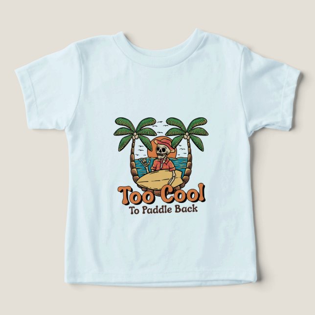 Trop Cool Pour Pagayer De Retour (Design Recto)