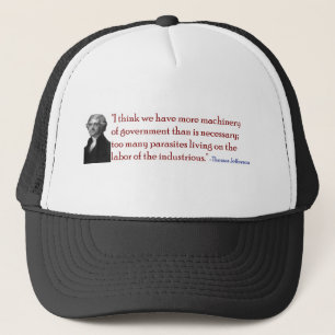 Trop de parasites - casquette de citation de