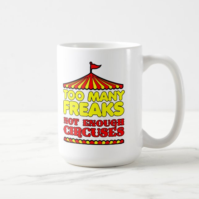 Trop de phénomènes drôle mug (Droite)