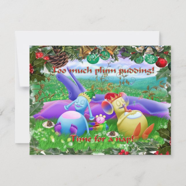 Trop de pudding de prune ! (Devant)