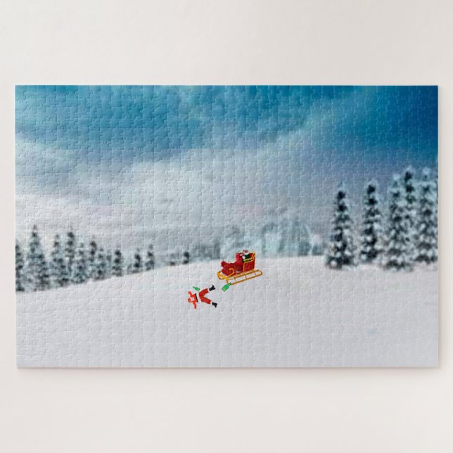 Trop de Puzzle de Noël (Horizontal)