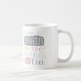 Trop de tasse d'étiquettes