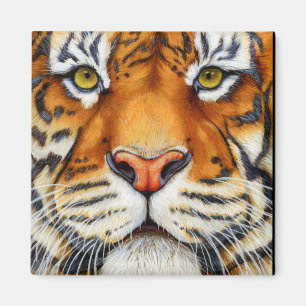 Trop étroitement - aimant de tigre sibérien