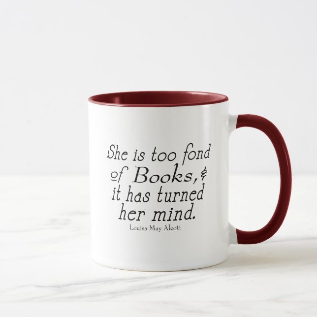 Trop Fond de livres, tasse de café (Droite)