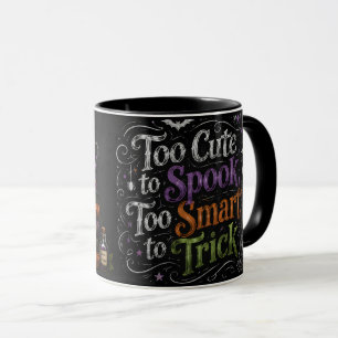 Trop mignon pour effrayer la tasse de café Hallowe