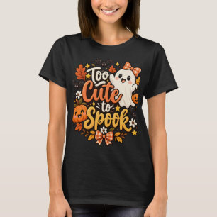Trop Mignon Pour Effrayer T-Shirt de Fantôme Migno