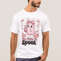 Trop mignon pour effrayer T-shirt Halloween fantôm