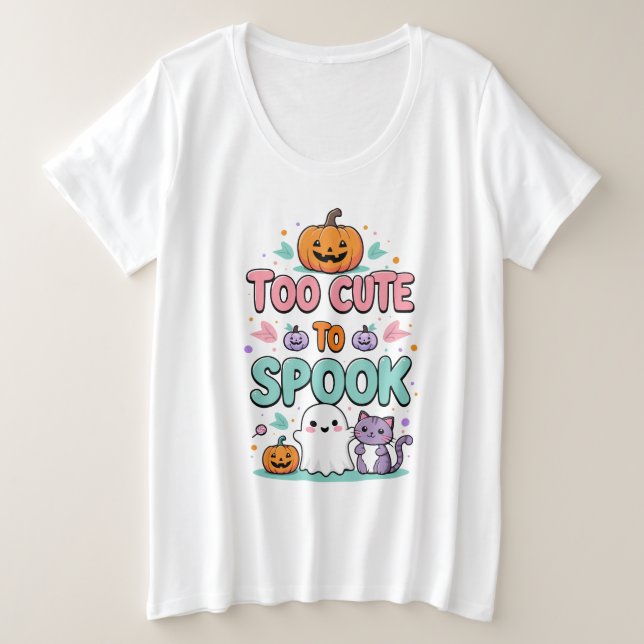 Trop mignon pour parler - Kawaii Pastel Halloween (Design devant)