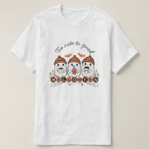 Trop mignon pour parler T-shirt Halloween - Tête c