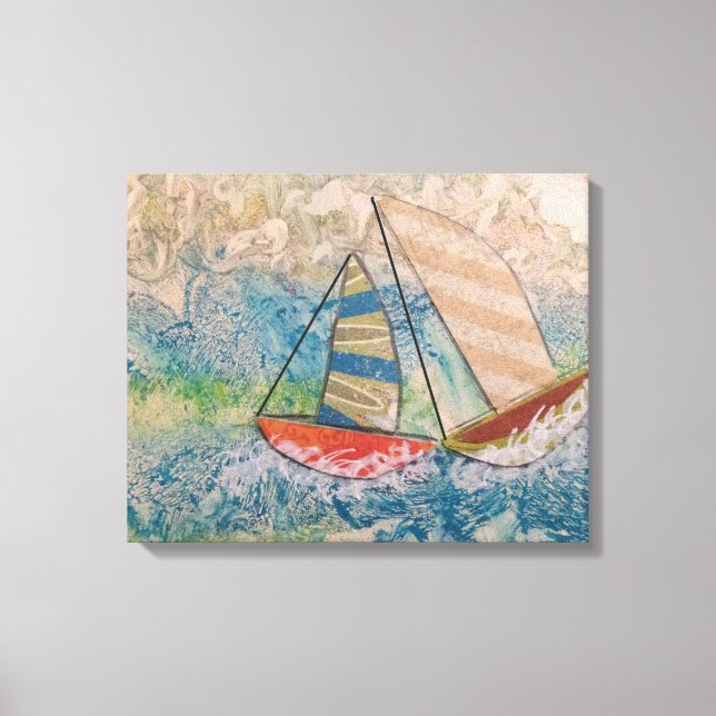 Trop Près Pour Une Impression De Toile Étendue Con (Recto)