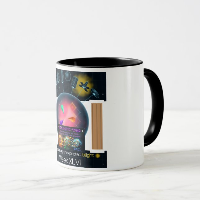Trophée de synthèse de la semaine 46 Proxima Mug (Devant droit)
