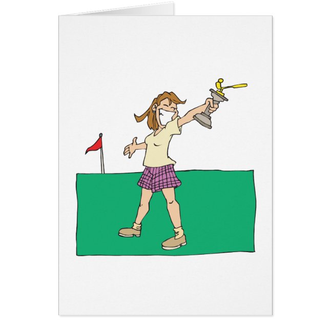 Trophée du golf des femmes (Devant)