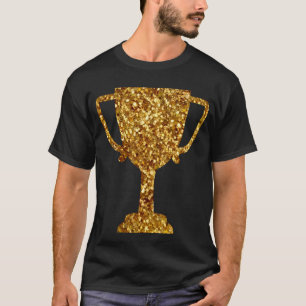 Trophée Gold Sequins T-Shirt