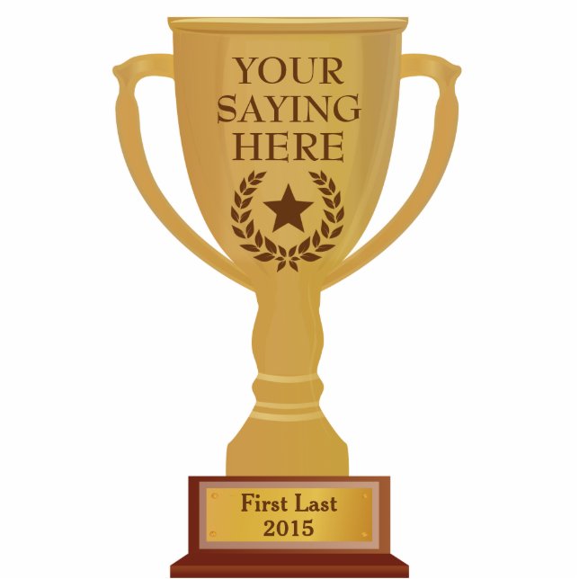 Trophée Photo Sculpture (Devant)