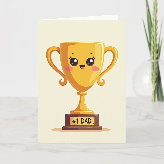 Trophy 1 Icône de la carte de récompense Papa (Devant)