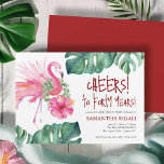 Tropical 40th Birthday Party Invitation Modèle<br><div class="desc">Célébrez vos 40 ans de parfum grâce à ce modèle d'invitation de fête d'anniversaire tropical, parfait pour le plaisir et fête d'anniversaire 40e idées! Avec son aquarelle peinte à la main d'un flamant rose et sa verdure luxuriante, cette carte d'invitation d'anniversaire est idéale pour la Journée nationale du Flamant rose...</div>