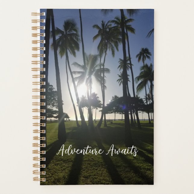 Tropical Adventure Await small planner (Devant)