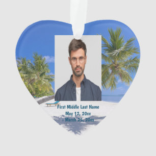 Tropical Beach Exotic Holiday Photo personnalisée