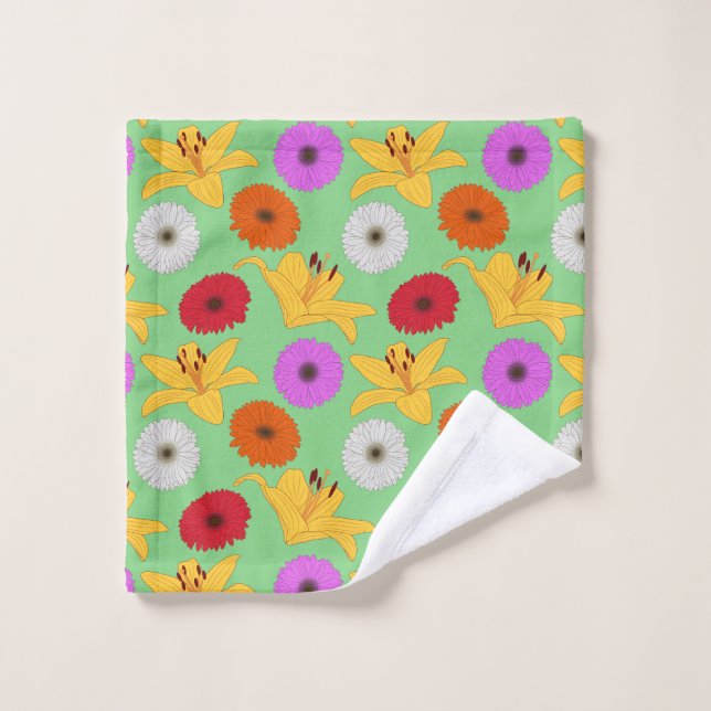 Tropical Blossom (Gant de toilette)