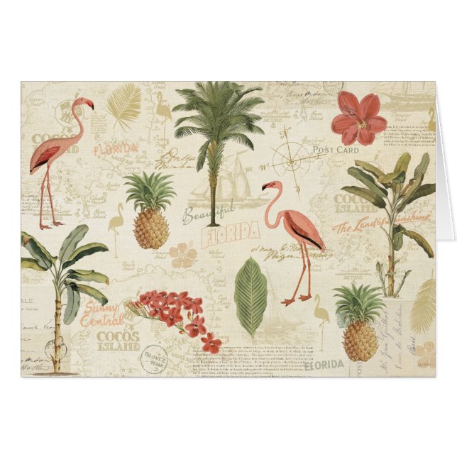 Tropical Floridian Pattern (Devant horizontal)