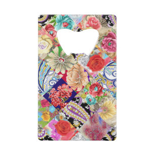 Tropical motif floral, couleurs vives.