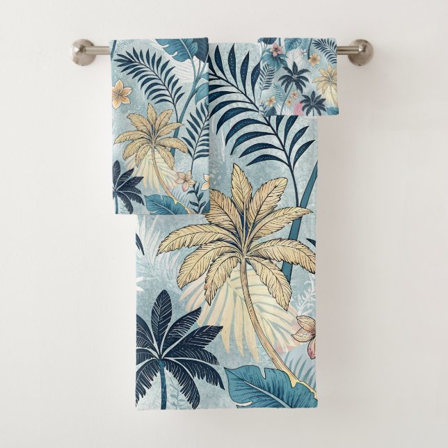 Tropical Palm Trees Monstera Beach (En situation)