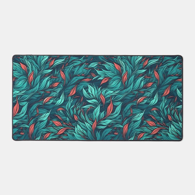 Tropical Serenity Leaf Pattern (Recto)