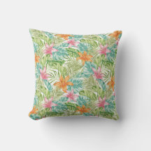 Tropical Summer Holiday Cushion / Coussin