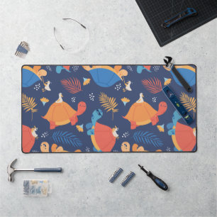 Tropical Turtle Desk Mat