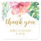 TropicalBeach Wedding en faveur du étiquette