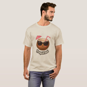 TropiCool Coconut - Funny Summer Coconut T-Shirt