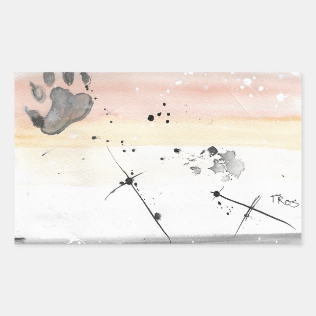 TROS Gay Bear Pride stickers Drapeau (Devant)