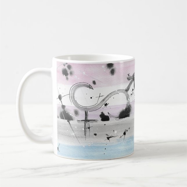 TROS Genderfluide orgueil mug (Gauche)