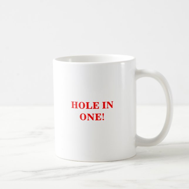 Trou dans un ! Tasse (Droite)