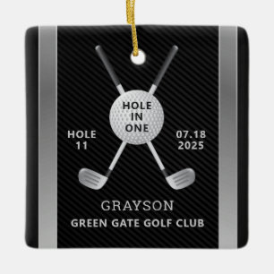 Trou De Golf Dans Un Ornement En Céramique