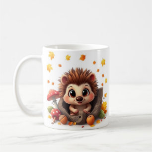 Trou De Hérisson 3D Dans Un Enveloppement De Mug M