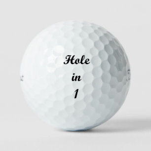 Trou en une balle de golf