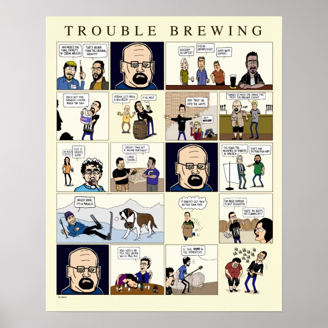 Trouble Brewing: The Poster (Devant)