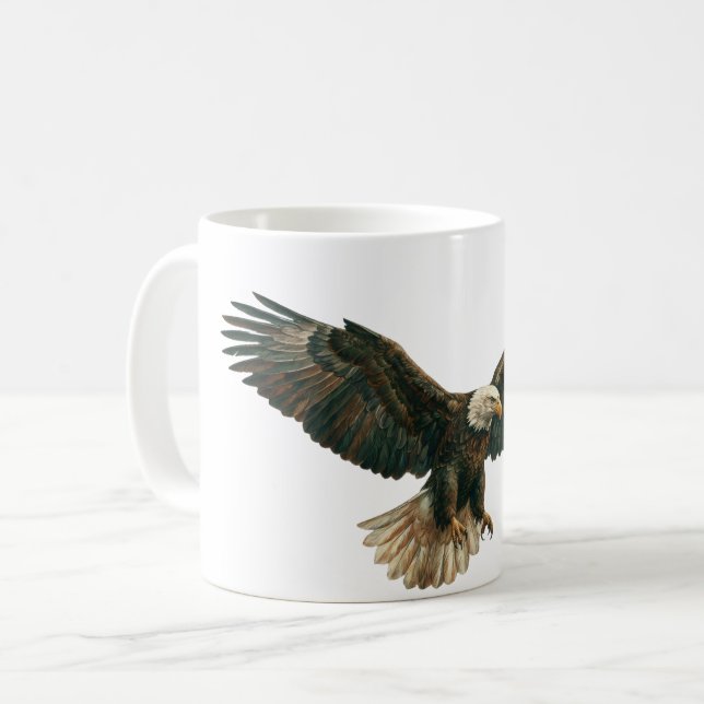 Troupeau d'aigles dynamique – Tasses Liberté et Pu (Devant gauche)