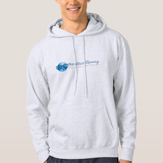 Troupeau nerd courant le sweat - shirt à capuche (Devant)