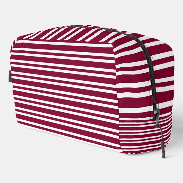 Trousse de toilette à motif sans couture rayures b (Coin droit)