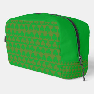 Trousse de toilette à motif trèfle