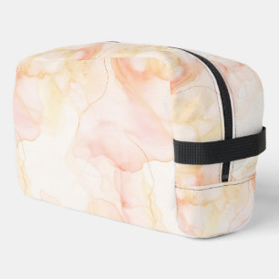 Trousse De Toilette Abstrait Jaune Rose Orange Pêche