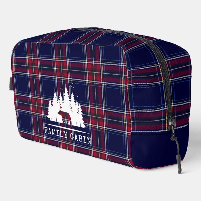 Trousse De Toilette Accessoires Cabines confortables Classic Plaid en  (Coin droit)