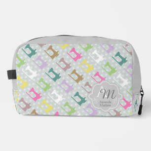 Trousse De Toilette Aimer Machine à coudre Monogramme Gris