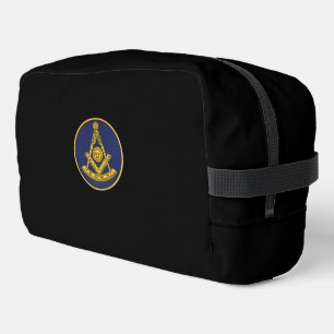 Trousse De Toilette Ancien Maître Freemason Carré et Compass Masonic