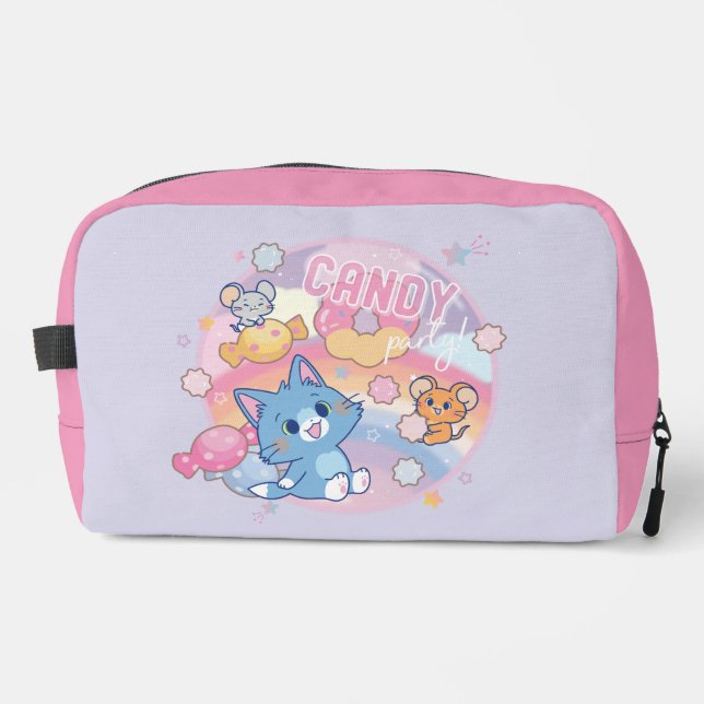 Trousse De Toilette Anime Tom et Jerry Candy Party (Recto)