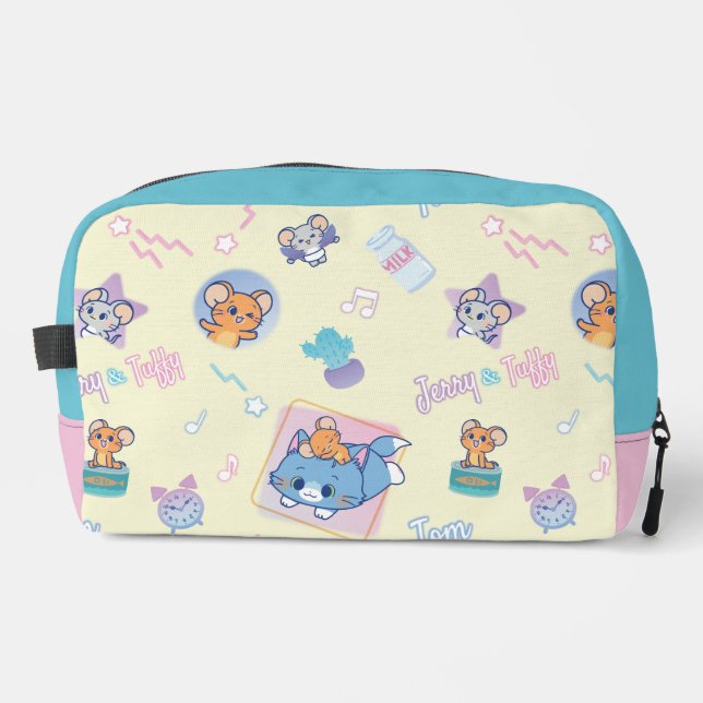 Trousse De Toilette Anime Tom, Jerry et Tuffy Playtime Motif (Recto)