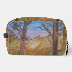 Trousse De Toilette Arbres au coucher du soleil